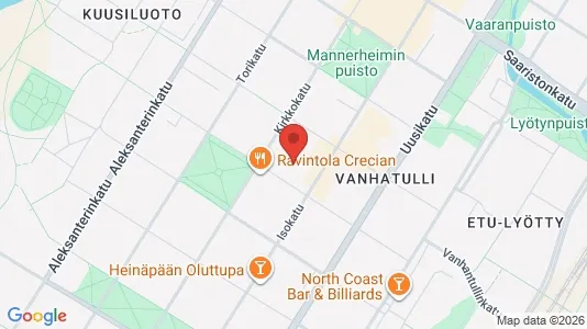 Apartments for rent i Oulu - kort over placeringen