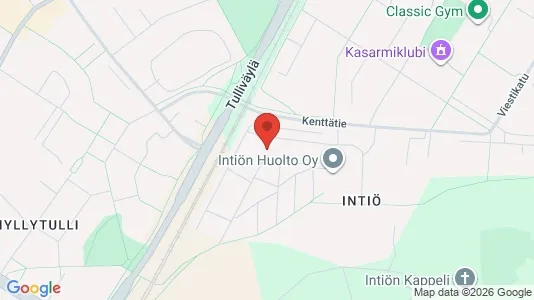 Apartments for rent i Oulu - kort over placeringen