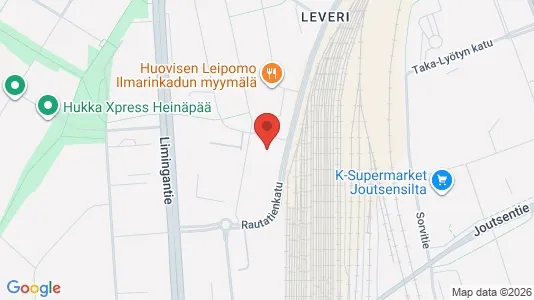 Apartments for rent i Oulu - kort over placeringen