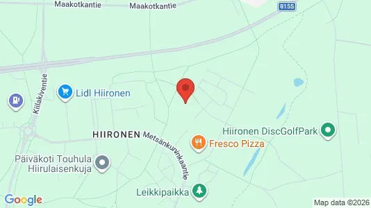 Apartments for rent i Oulu - kort over placeringen