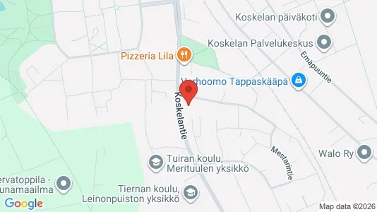 Apartments for rent i Oulu - kort over placeringen
