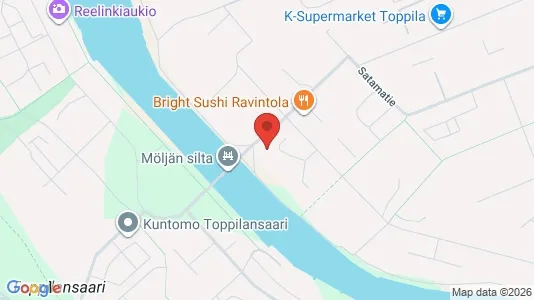 Apartments for rent i Oulu - kort over placeringen