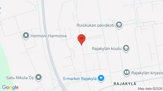 Apartments for rent i Oulu - kort over placeringen