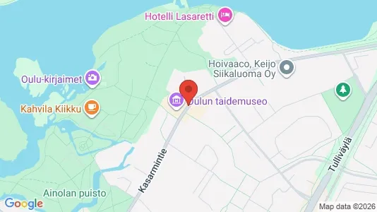 Apartments for rent i Oulu - kort over placeringen