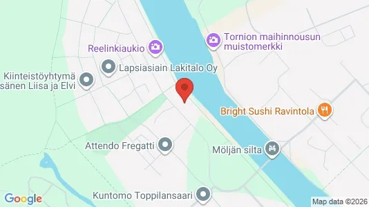 Apartments for rent i Oulu - kort over placeringen