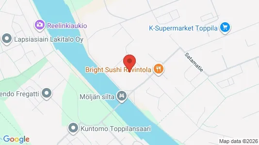 Apartments for rent i Oulu - kort over placeringen