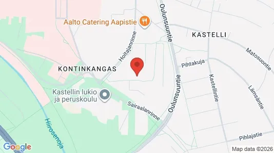 Apartments for rent i Oulu - kort over placeringen