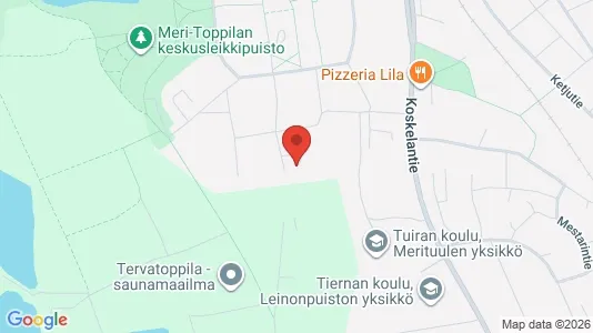 Apartments for rent i Oulu - kort over placeringen