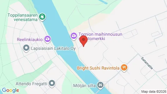 Apartments for rent i Oulu - kort over placeringen