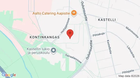 Apartments for rent i Oulu - kort over placeringen