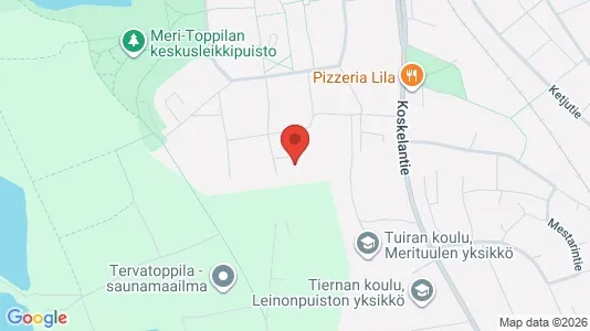 Apartments for rent i Oulu - kort over placeringen