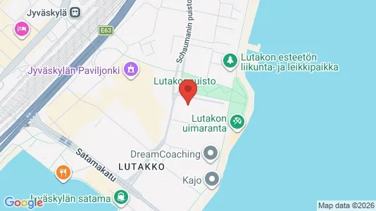 Apartments for rent i Jyväskylä - kort over placeringen