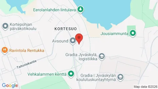 Apartments for rent i Jyväskylä - kort over placeringen