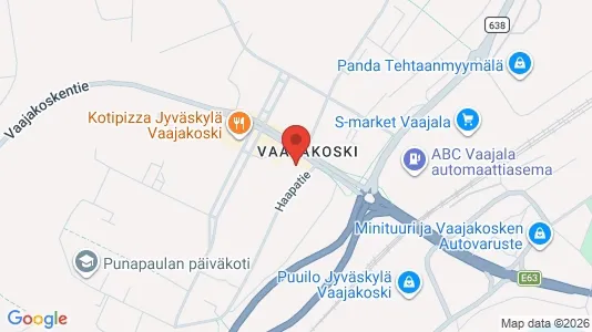 Apartments for rent i Jyväskylä - kort over placeringen
