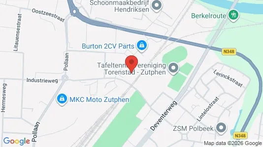 Apartments for rent i Zutphen - kort over placeringen