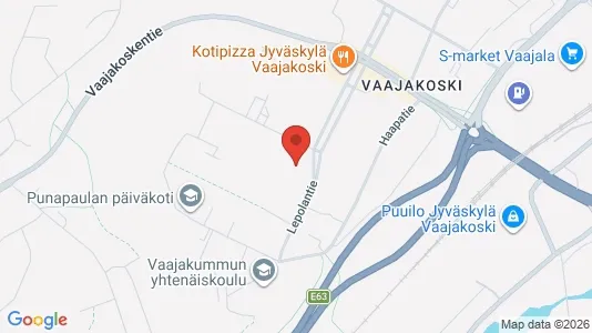 Apartments for rent i Jyväskylä - kort over placeringen