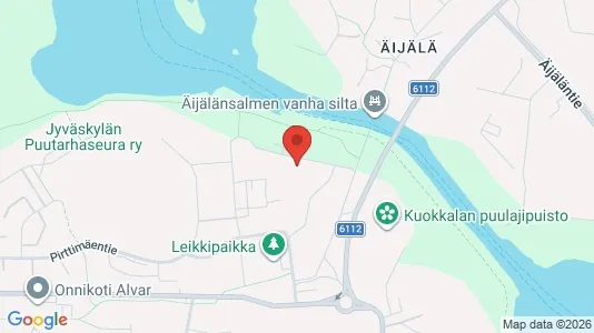 Apartments for rent i Jyväskylä - kort over placeringen