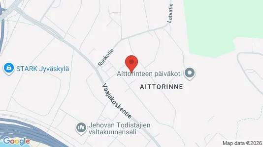 Apartments for rent i Jyväskylä - kort over placeringen