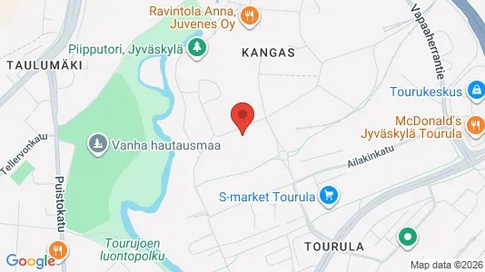 Apartments for rent i Jyväskylä - kort over placeringen