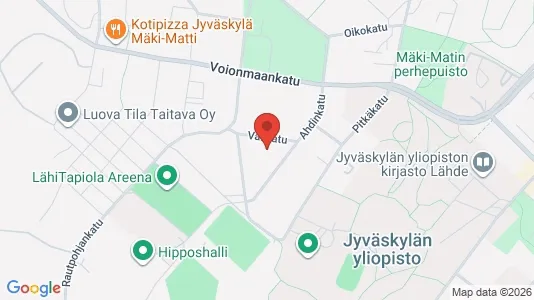 Apartments for rent i Jyväskylä - kort over placeringen