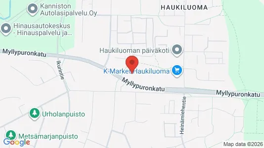 Apartments for rent i Tampere Lounainen - kort over placeringen