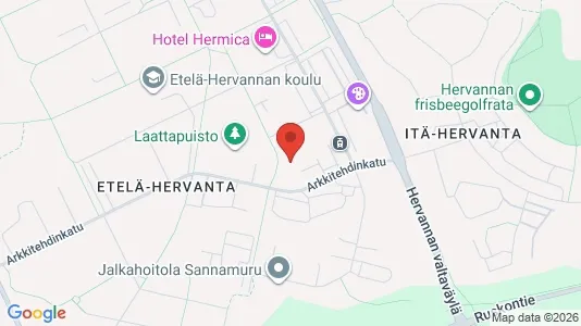 Apartments for rent i Tampere Kaakkoinen - kort over placeringen