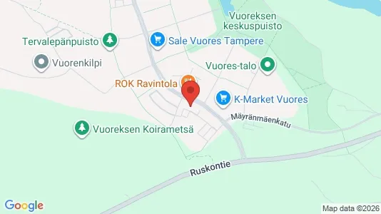 Apartments for rent i Tampere Eteläinen - kort over placeringen