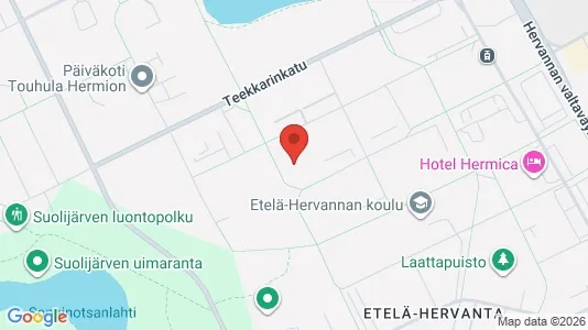 Apartments for rent i Tampere Kaakkoinen - kort over placeringen