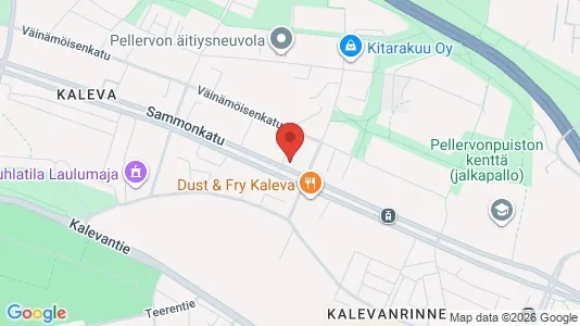 Apartments for rent i Tampere Keskinen - kort over placeringen