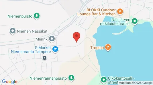 Apartments for rent i Tampere Luoteinen - kort over placeringen
