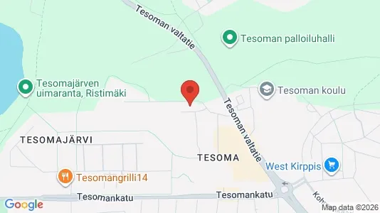 Apartments for rent i Tampere Lounainen - kort over placeringen