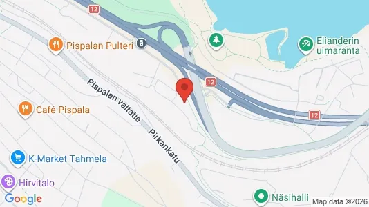 Apartments for rent i Tampere Lounainen - kort over placeringen