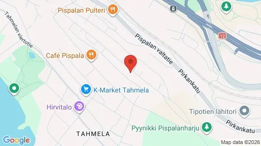 Apartments for rent i Tampere Lounainen - kort over placeringen