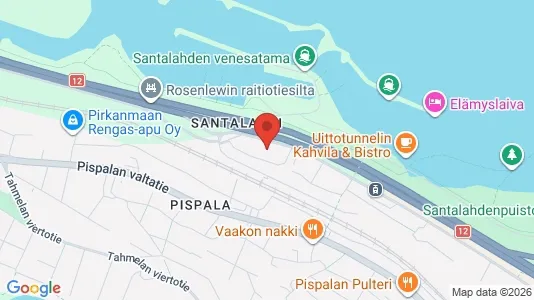 Apartments for rent i Tampere Lounainen - kort over placeringen