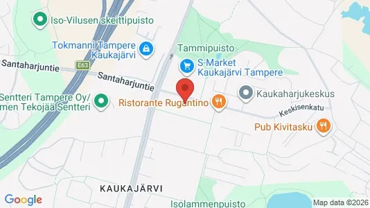 Apartments for rent i Tampere Kaakkoinen - kort over placeringen