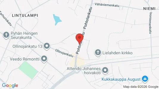 Apartments for rent i Tampere Luoteinen - kort over placeringen
