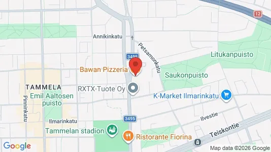 Apartments for rent i Tampere Keskinen - kort over placeringen