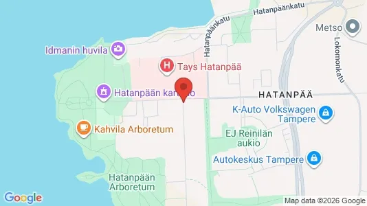 Apartments for rent i Tampere Eteläinen - kort over placeringen