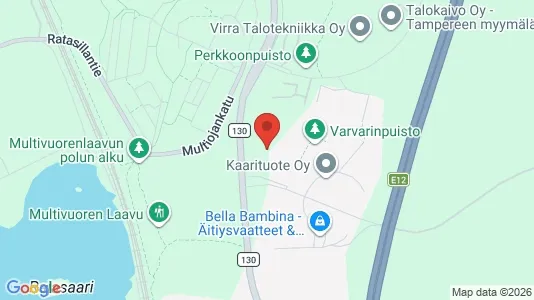 Apartments for rent i Tampere Eteläinen - kort over placeringen