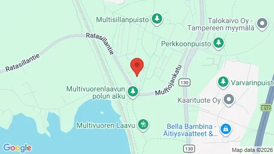 Apartments for rent i Tampere Eteläinen - kort over placeringen