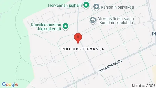 Apartments for rent i Tampere Kaakkoinen - kort over placeringen