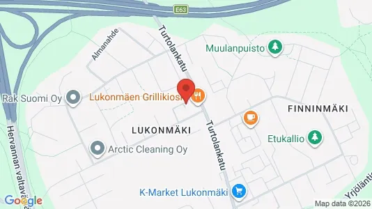 Apartments for rent i Tampere Kaakkoinen - kort over placeringen