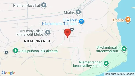 Apartments for rent i Tampere Luoteinen - kort over placeringen
