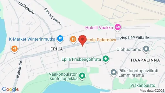Apartments for rent i Tampere Lounainen - kort over placeringen