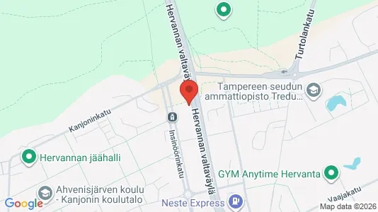 Apartments for rent i Tampere Kaakkoinen - kort over placeringen