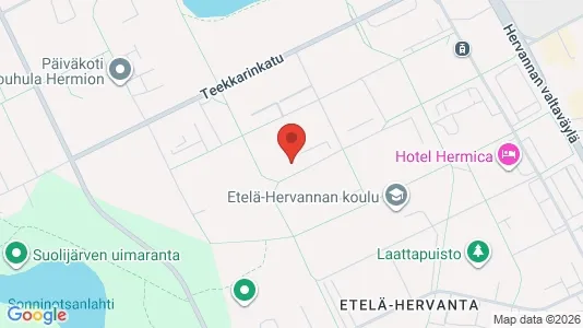 Apartments for rent i Tampere Kaakkoinen - kort over placeringen
