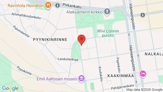 Apartments for rent i Tampere Keskinen - kort over placeringen
