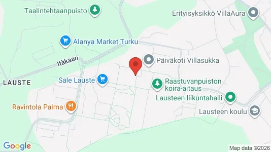 Apartments for rent i Turku - kort over placeringen