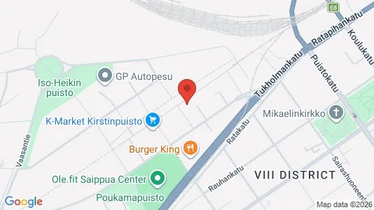Apartments for rent i Turku - kort over placeringen