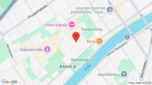 Apartments for rent i Turku - kort over placeringen